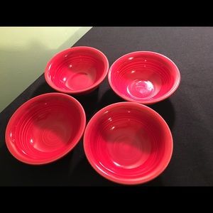 Fiesta 5” Salsa Bowls Scarlet